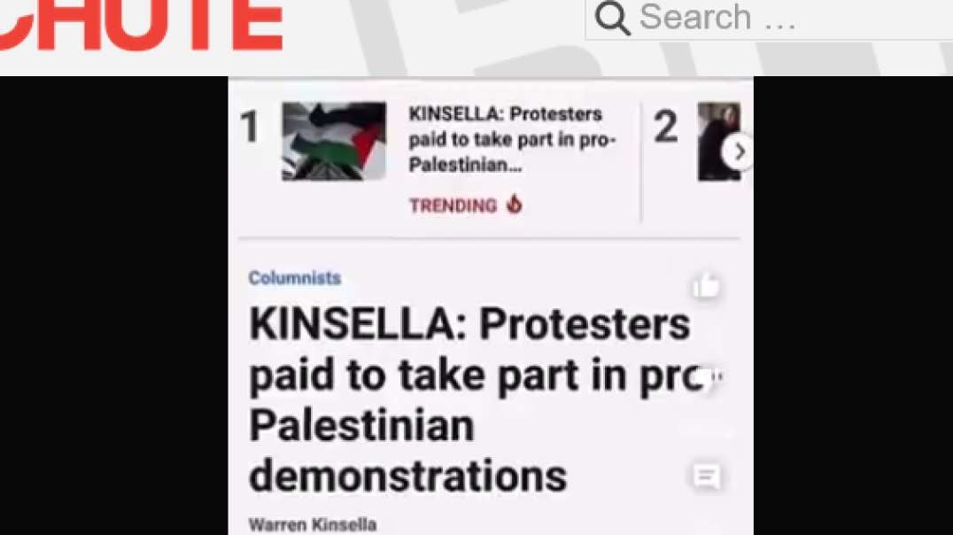 Toronto Sun...Anti Israel Protesters being paid many thousands of dollars to Protest