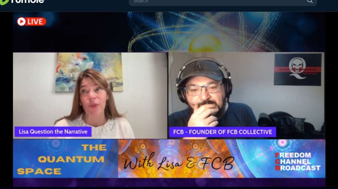 THE QUANTUM SPACE - 01-24-24 - WITH LISA R and FCB D3CODE