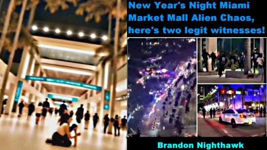 Miami Florida's Bayside New Year's Alien Incident: P3!