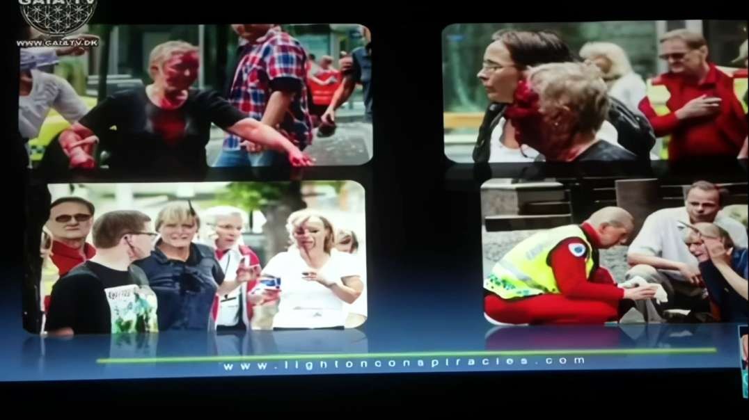 Norway oslo terrorist bombing of a government building hoax crisis actors