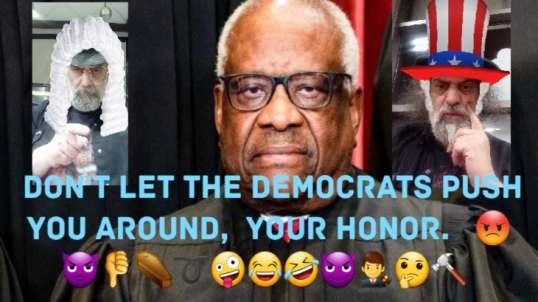 Democrats Desperate To Get Rid Of Clarence Thomas. 😡👿👎⚰➰🤪😂🤣😈👨‍⚖️🤔🔨