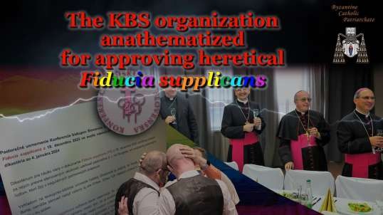 The KBS organization anathematized for approving heretical Fiducia Supplicans