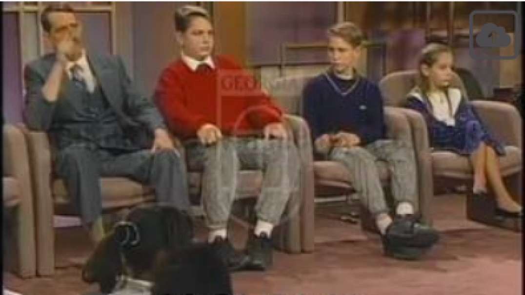 Jerry Springer Show (circa 1993) Racist Kids, Feb 24, 2024