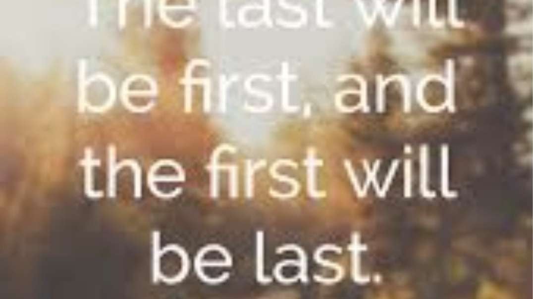The Last Will Be First & The First Will Be Last! (Message From God) – Maria Benardis