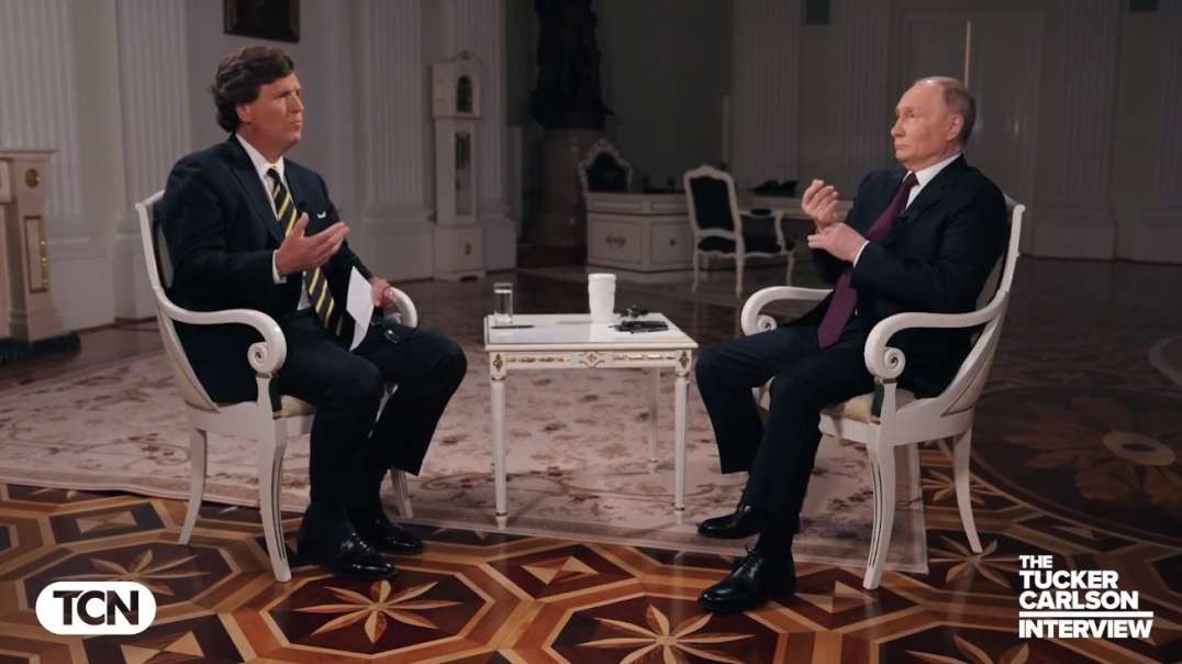 Tucker Carlson: The Vladimir Putin Interview (ACTUAL COMPLETE INTERVIEW)