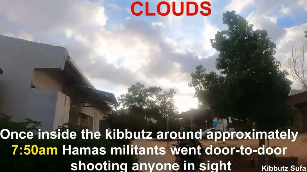 Clouds Clouds Clouds Israel Gaza War RARE Nova Music Party Festival & Kibbutz Hamas Attacks Footage.mp4