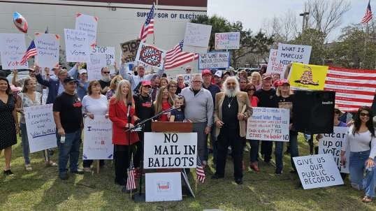 Election Fraud Protest: Pinellas County, Florida Watchdog Group