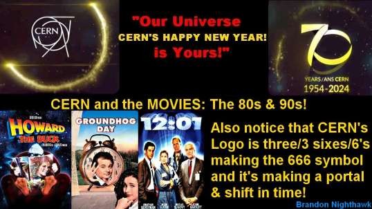 CERN's Happy New Year: Groundhog Day + more Movies!