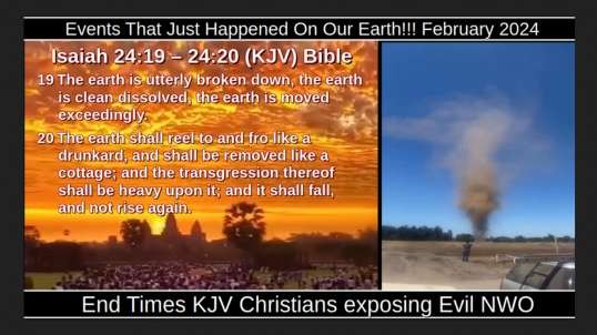 Events That Just Happened On Our Earth!!! February 2024