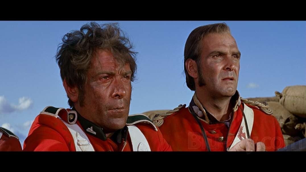 The Brave Defenders of Roarke's Drift Sing "Men of Harlech" to Steel their Courage ~ Movie Clip from "Zulu"