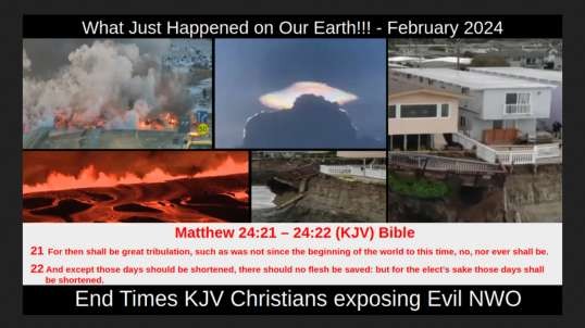 What Just Happened on Our Earth!!! - February 2024