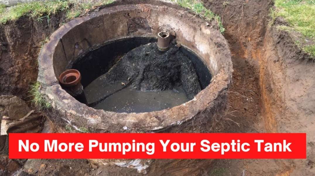 New Way To Clean Septic Tank Without Pumping