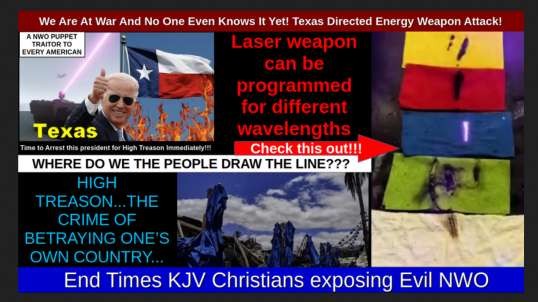 We Are At War And No One Even Knows It Yet! Texas Directed Energy Weapon Attack!