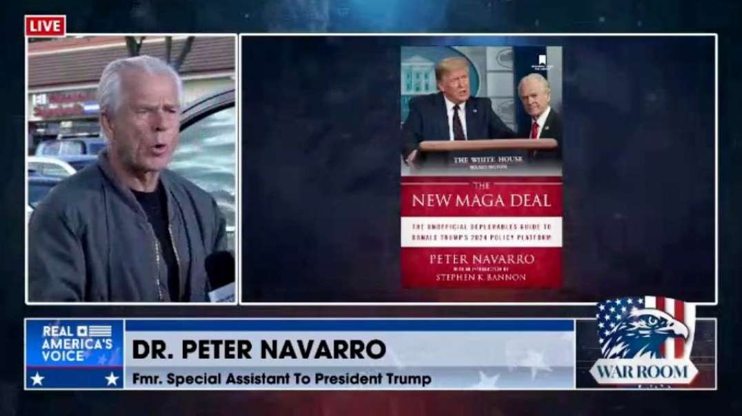 TRUMP ADVISOR PETER NAVARRO SPEAKS IN PUBLIC OUTSIDE THE PRISON BEFORE ENTERING AS AN INMATE.mp4