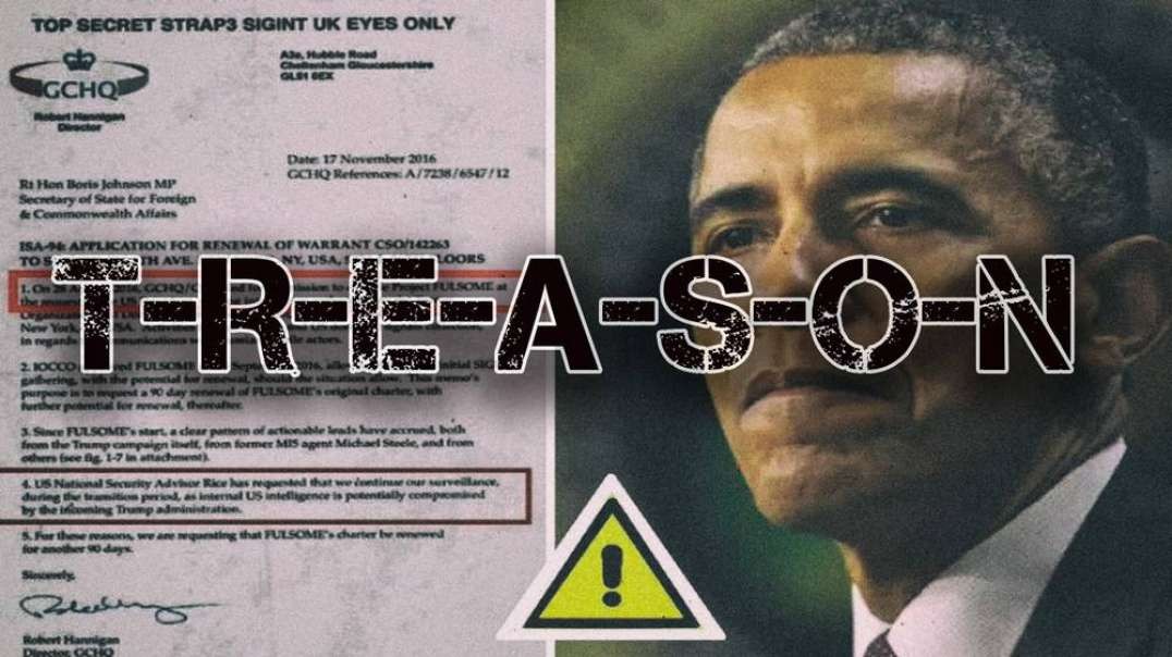 Did Obama Commit Massive Blatant Treason?
