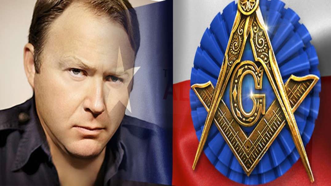 Shill Alex Jones Admits His Freemason Roots