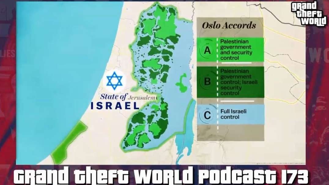 Israel Gaza War GTW Clip1 from Grand Theft World Podcast 173 NATURAL BORN SETTLERS 3-3-24.mp4
