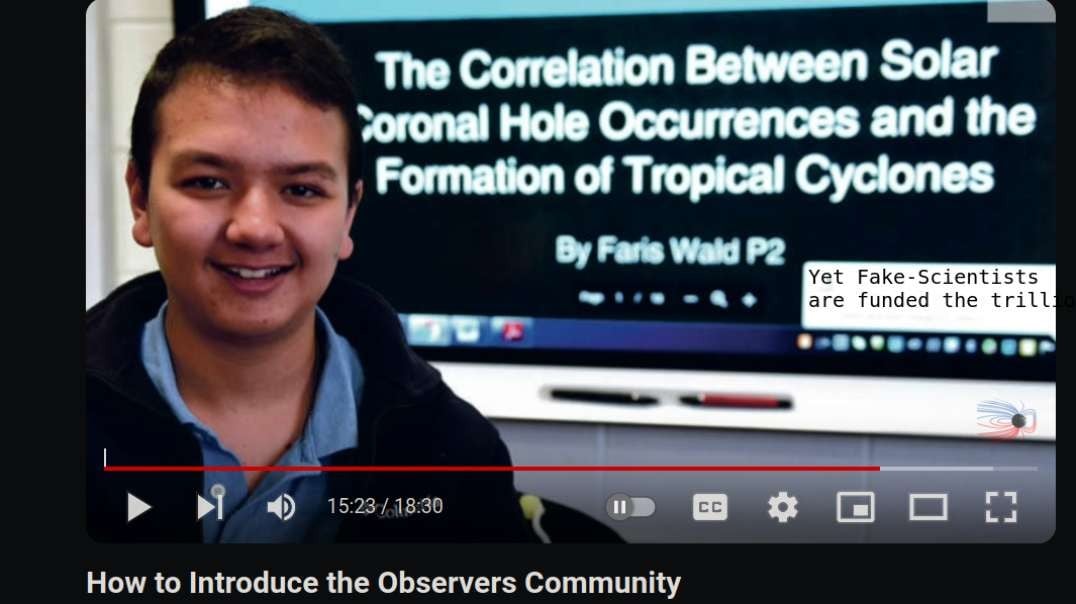 How to Introduce the Observers Community (Which Parallels Thunderbolts.info Observations)