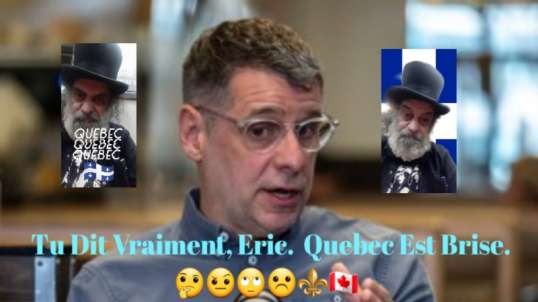 Eric Duhaime Says Quebec Needs Fixing.  🤔🤨🙄☹⚜🇨🇦
