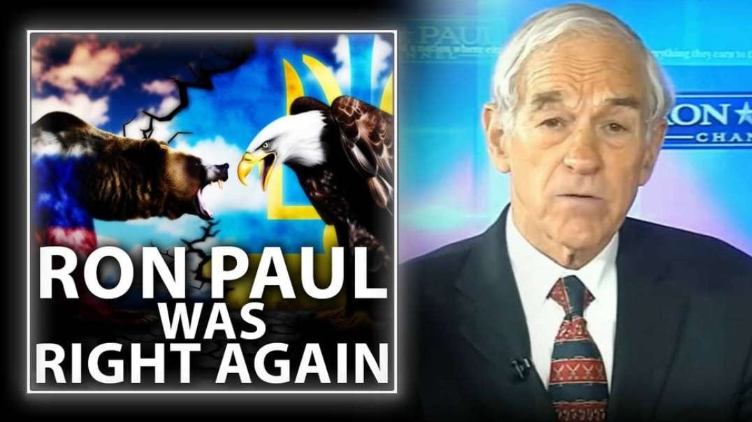 VIDEO: Ron Paul Warned Ukraine Could Trigger WWIII 10 Years Ago