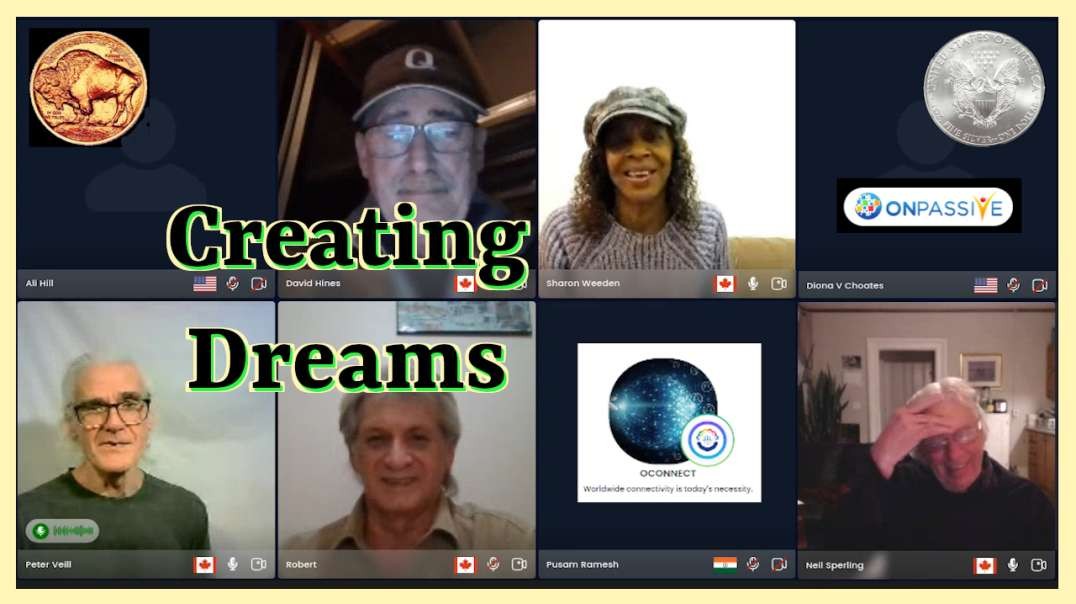 Creating Dreams On-q #Thrivalism #Onpassive