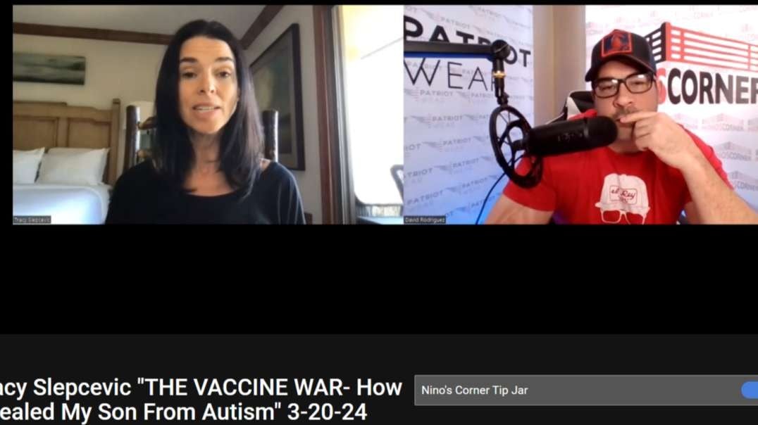 Tracy Slepcevic THE VACCINE WAR- How I Healed My Son From Autism 3-20-24