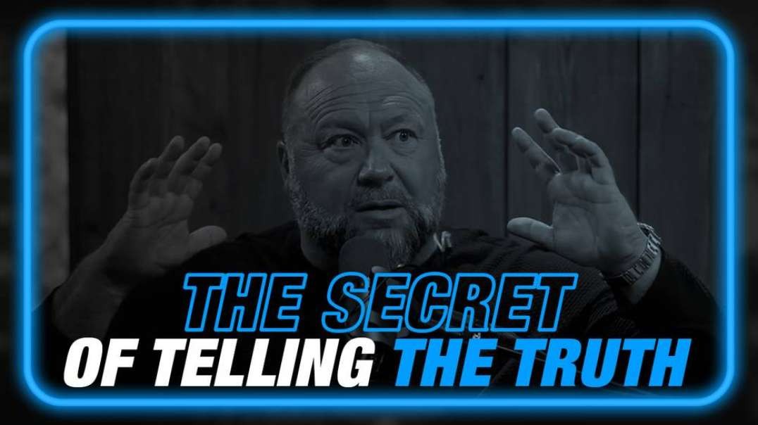 Alex Jones Tells Tucker Carlson The Secret Of Lying And Telling The Truth