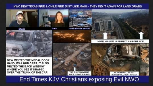 NWO DEW TEXAS FIRE & CHILE FIRE JUST LIKE MAUI – THEY DID IT AGAIN FOR LAND GRABS