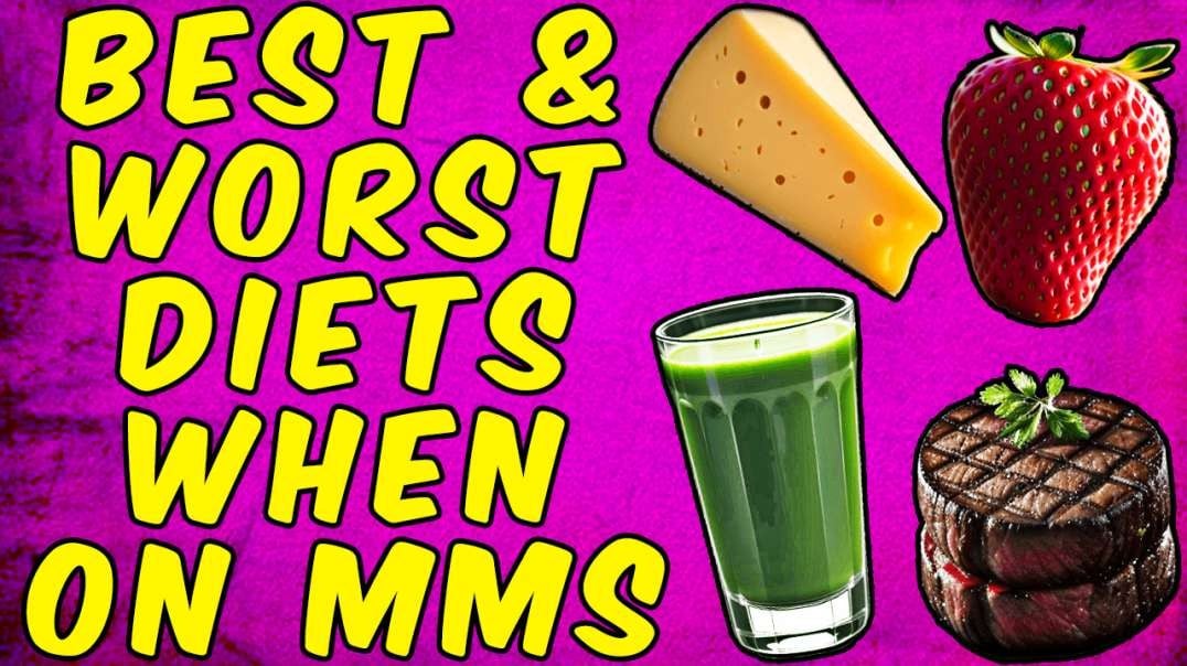 The Worst and Best Diets to Eat When Taking MMS! (Miracle Mineral Solution)