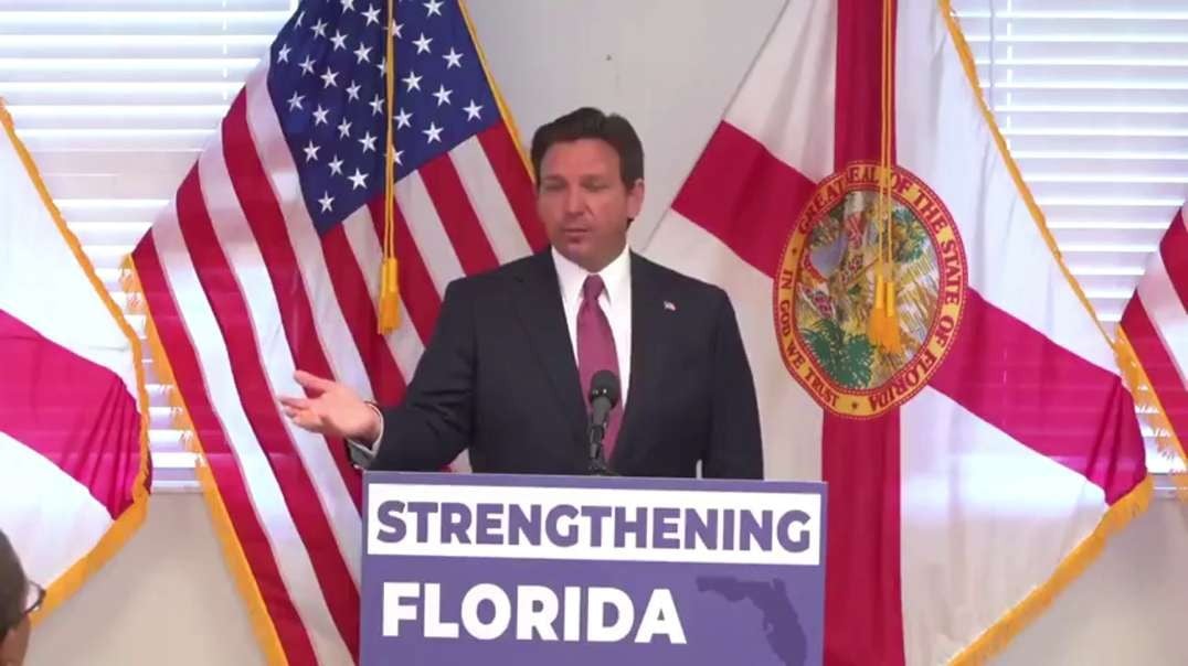 DeSantis Plans to Expel All Students From Florida Who Protest Israel's Genocide