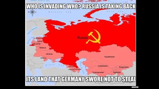 Russia Is Just Taking Back Its Border Which Europe (Germany is stealing since 1991) Broken Promises
