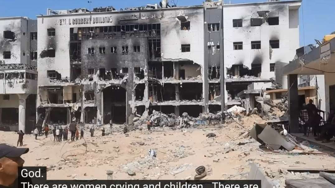 Israel Gaza War COMPLETELY DESTROYED Al-Shifa Hospital STUNNING Staggering Destruction Everywhere