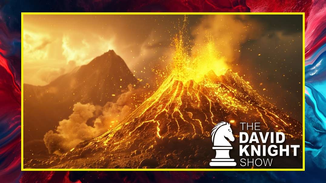 Volcano Spews Gold (literally), Fed Spews Debt