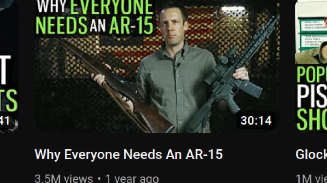 Why Everyone Needs An AR-15