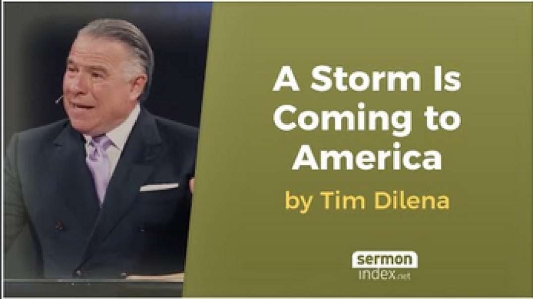 A Storm Is Coming to America by Tim Dilena/ Time Square Church Dec. 2023