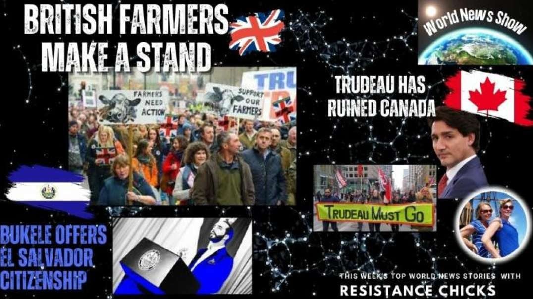 British Farmers Make A Stand Sunday World News