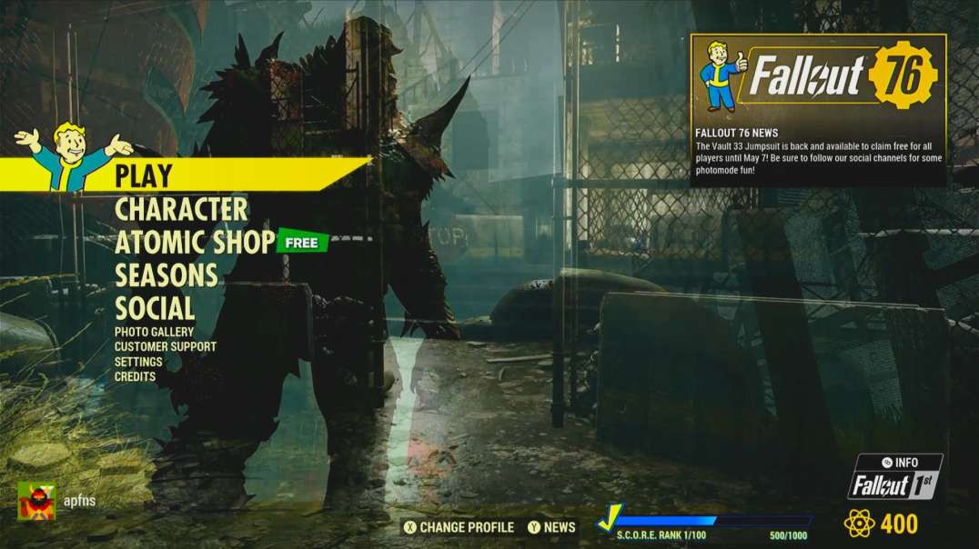 4-11-24 @apfns Live on Rumble Fallout 76 Afternoon Stream.mp4