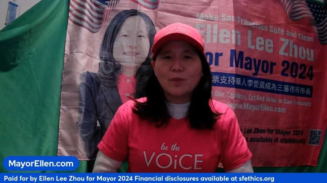 vote Ellen for Mayor in Cantonese language