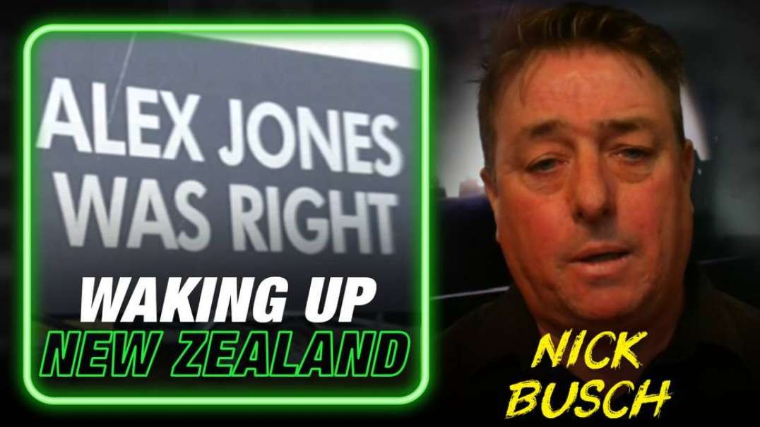 WATCH: New Zealand Activist Goes Viral With Massive Alex Jones Billboards