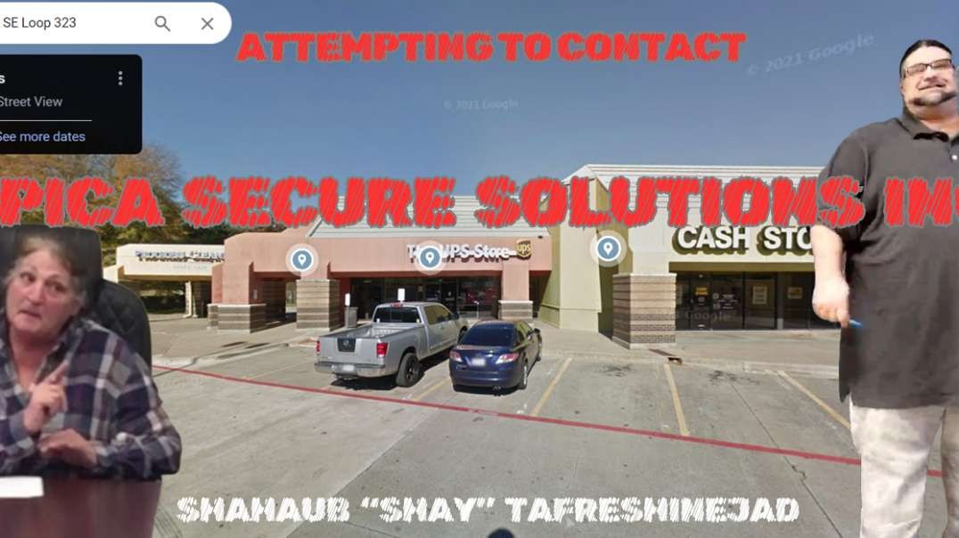 Attempting to contact SPICA SECURE SOLUTIONS INC. and or Shahaub “Shay” Tafreshinejad