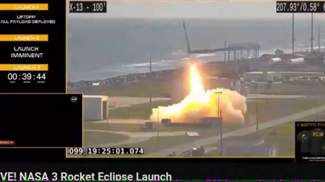Eclipse Rocket Launch #2 for Atmospheric Testing