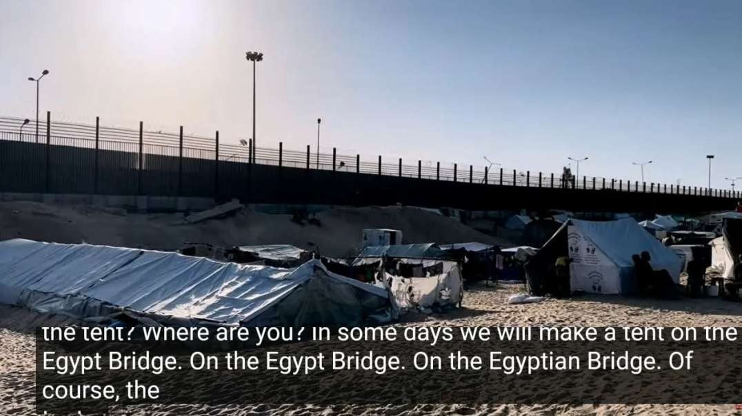 Gaza Egypt Border On The Ground Footage The Philadelphia Line 4-13-24.mp4