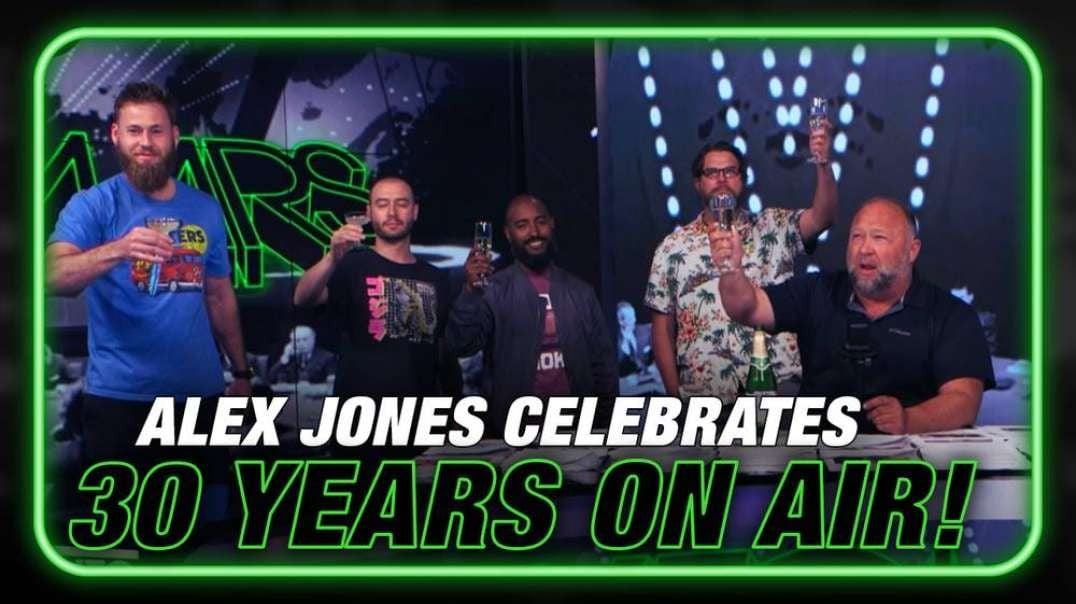 Alex Jones Celebrates 30 Years On Air!