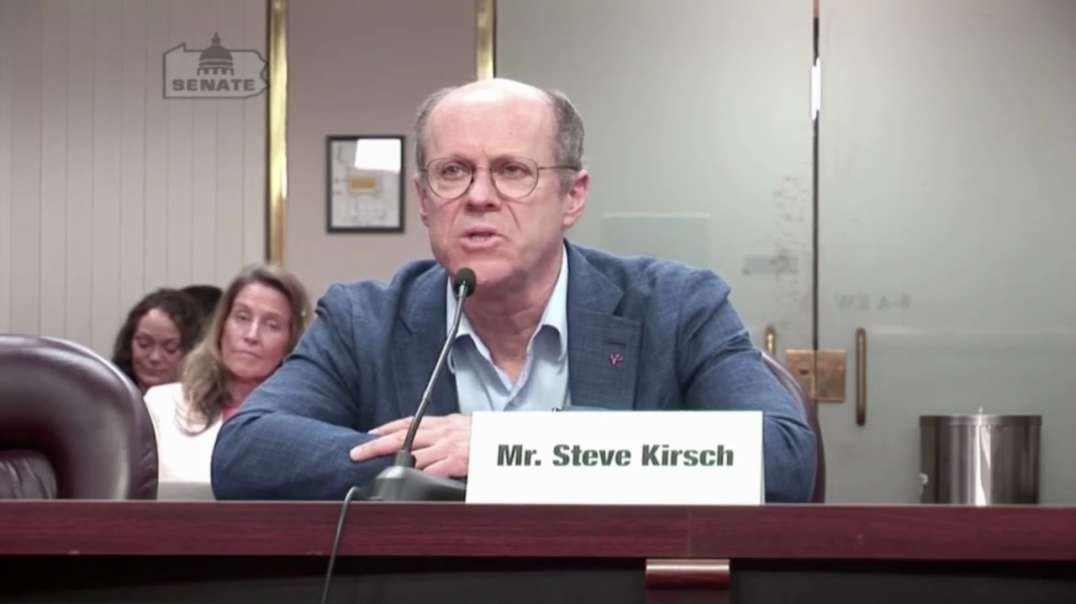 Steve Kirsch Testifies In Pennsylvania Senate -The Truth About ALL Vaccines.mp4