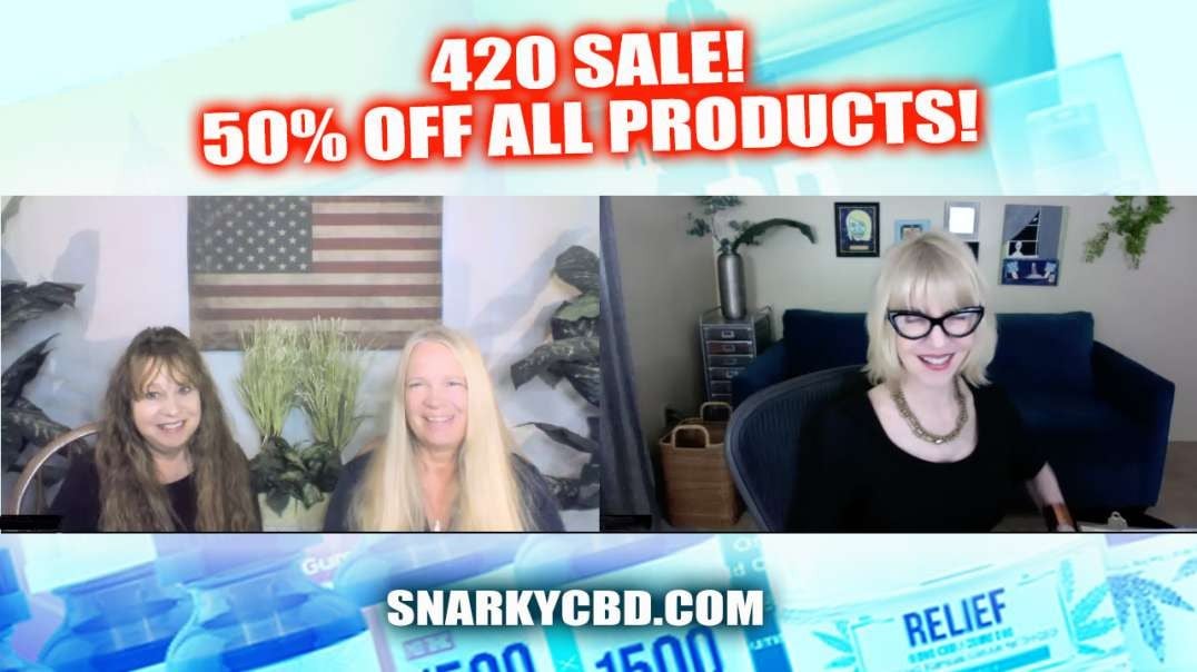 DON'T MISS THE 420 SALE @ SNARKYCBD.COM (MY DAILY CHOICE)!