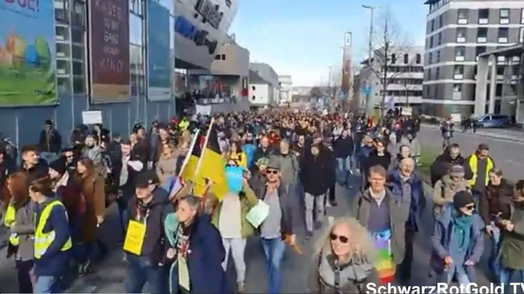 3yrs ago Kassel Germany WWD Worldwide Freedom Rally Covid Lockdown Protests 3-20-21.mp4