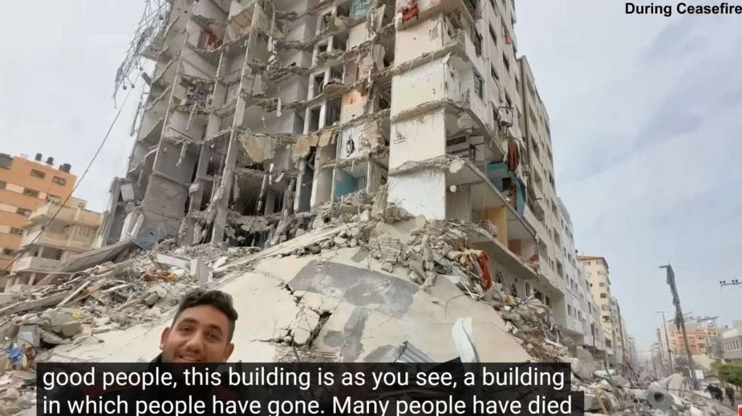 Israel Gaza War Footage Gaza City During Ceasefire Nov 2023.mp4