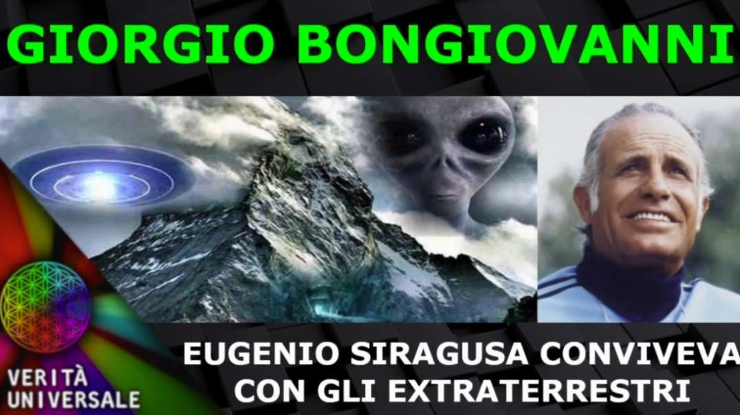 Giorgio Bongiovanni - Eugenio Siragusa lived with the Extraterrestrials
