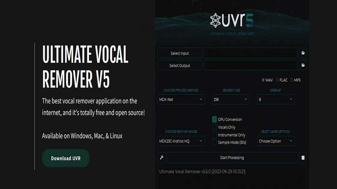 FREE VOCAL REMOVER SOFTWARE