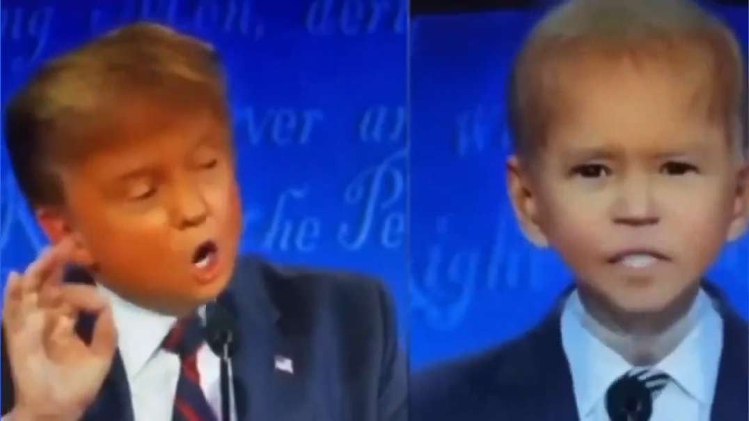 early clips from the Sleepy sniffy Joe VS Trump debate